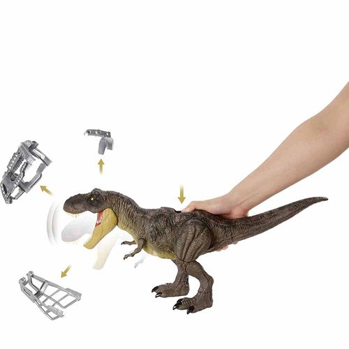 Figura Jurassic World Stomp 'N Escape Tyrannosaurus Rex Mattel GYW84
