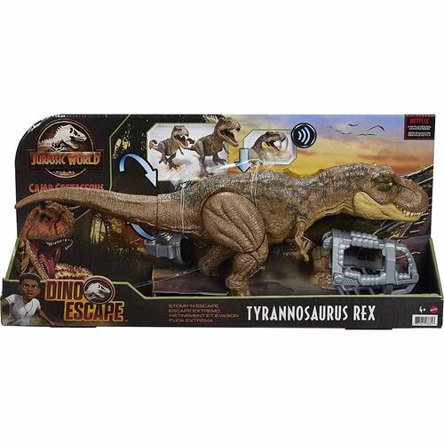 Figura Jurassic World Stomp 'N Escape Tyrannosaurus Rex