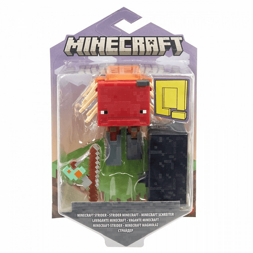 Figura Minecraft Strider Build-A-Portal Mattel HDV06
