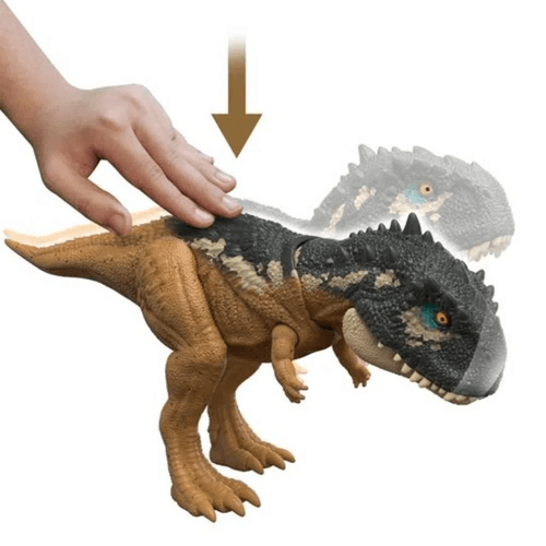 Figura Jurassic World Ruge y Ataca Skorpiovenator Mattel HDX37