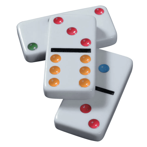 Juego de Mesa Domino 6 Colores