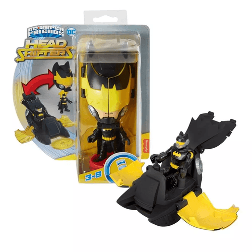 Figura Imaginext Dc Super Friends Head Shifters Surtido Fisher Price Hgx78