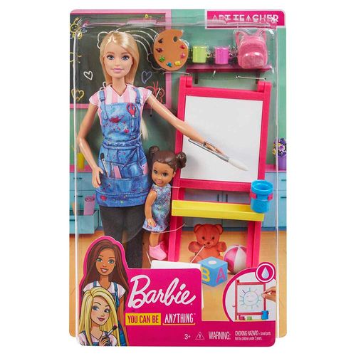 Muñeca Barbie Profesora Arte
