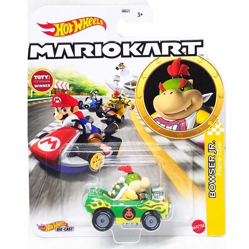 Vehículo Hot Wheels Mario Kart Bowser Jr Mattel Hdb27