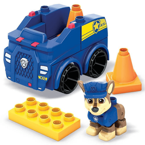 Mega Bloks Paw Patrol Chase Carro Policía Mattel Hdj33