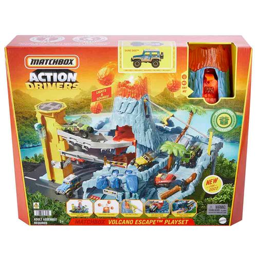 Set Matchbox Volcano Escape Mattel Hht06