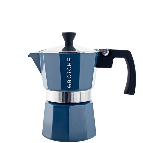 Cafetera Espresso 3 Tazas Milano Azul Grosche Gr438