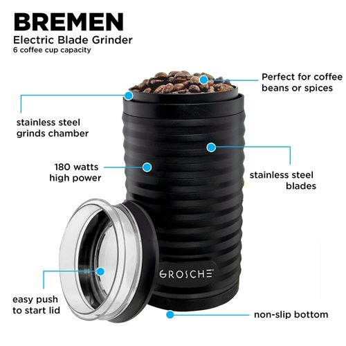 Molino De Café Eléctrico Bremmen Grosche Gr457