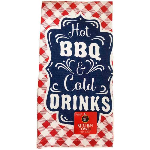 Toalla de Cocina Hot BBQ & Cold Drinks Ritz 15458