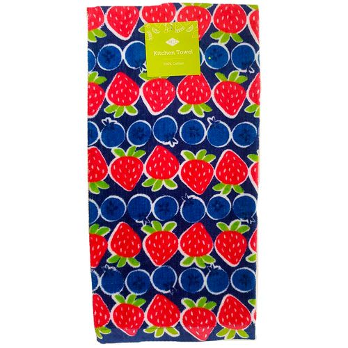 Toalla de Cocina Fresas y Blueberry Ritz 18805