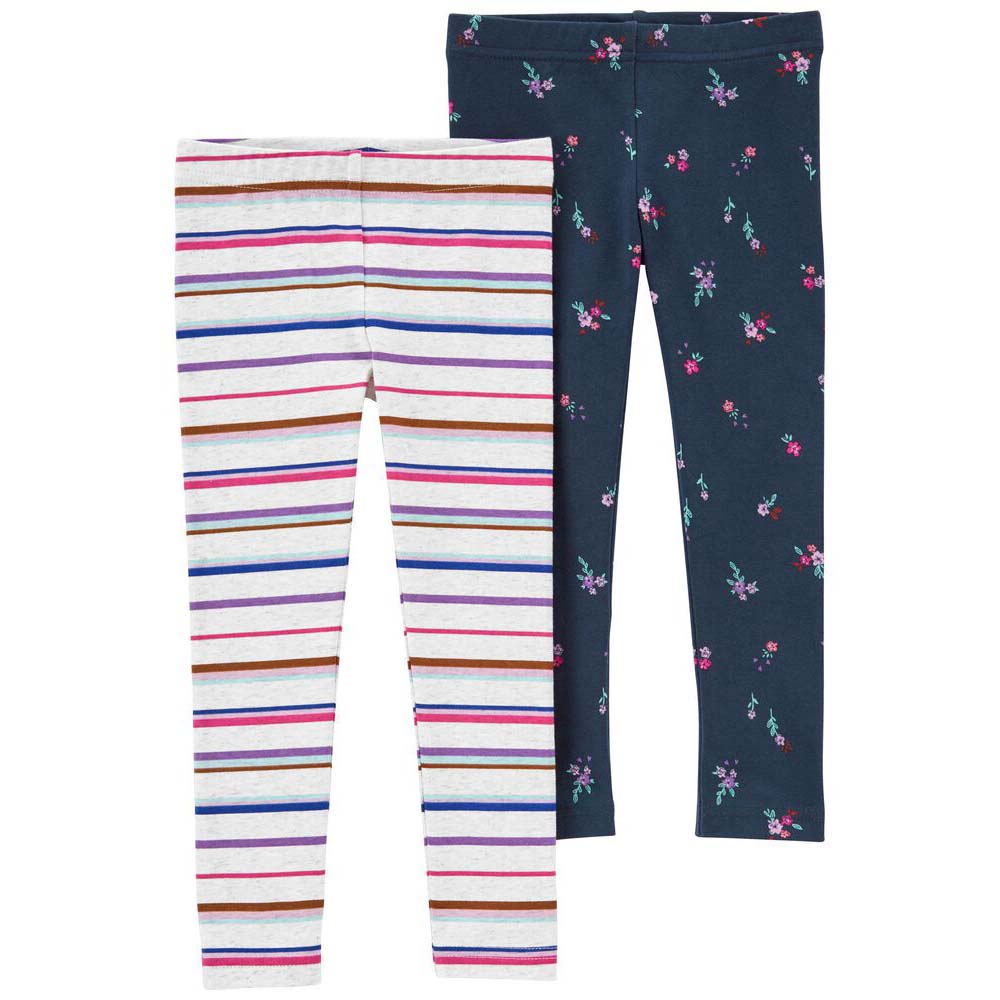 Müsli Bio Babyleggings - GOTS Zertifizierte Blumenprint Leggings Aus Baumwolle