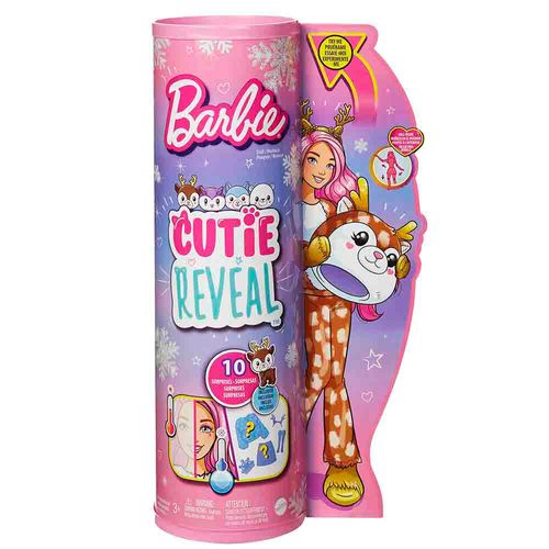 Muñeca Barbie Cutie Reveal Ciervo Mattel HJL61