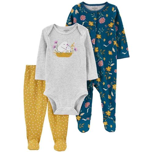 Conjunto 3 Piezas Bebé Niña