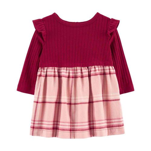 Vestido Manga Larga Bebé Niña