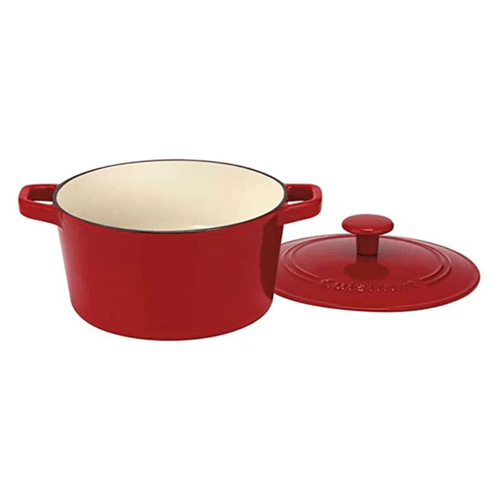 Cacerola En Hierro Esmaltado 5 Qt. Cuisinart CI65025CR