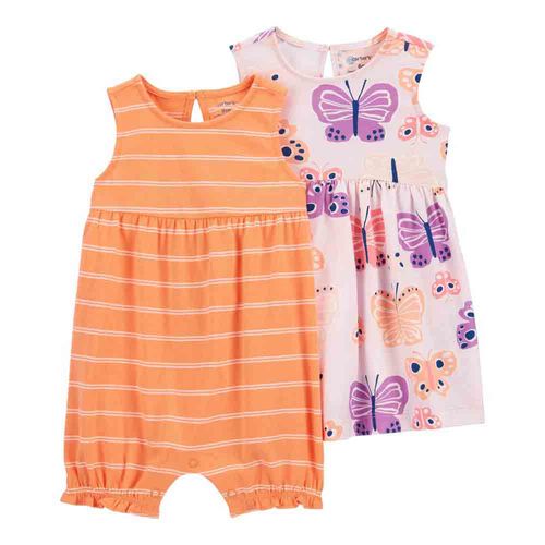Enterizo + Vestido Bebé Niña