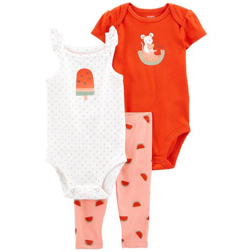 Conjunto 3 piezas Bebé Niña