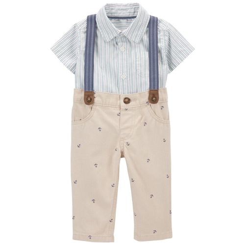 Conjunto Pantalón + Body Bebé Niño