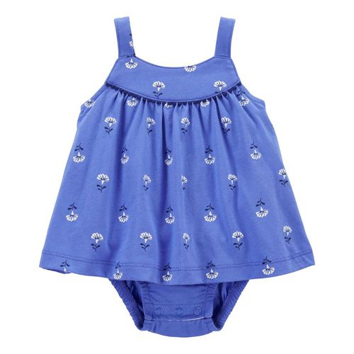 Body Vestido Azul Bebé Niña