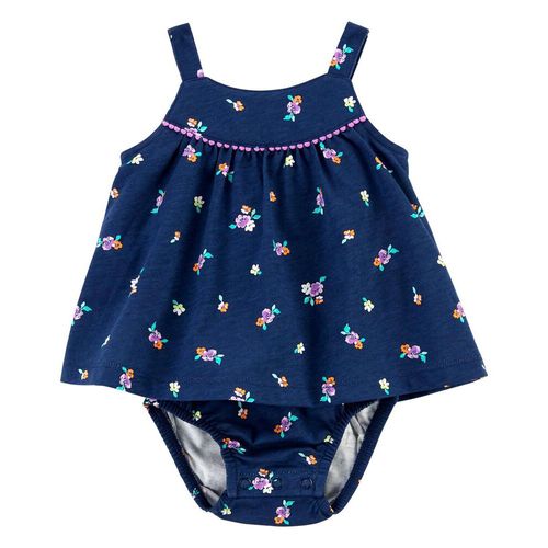 Body Vestido Azul Bebé Niña