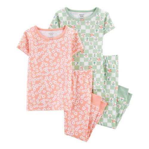 Pijama Floral 4 piezas Niña