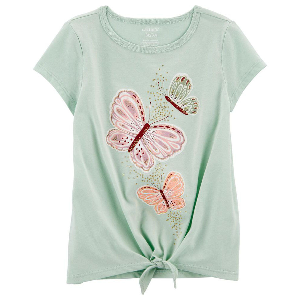 Camiseta Verde Niña Carters 2O932810 - Miscelandia