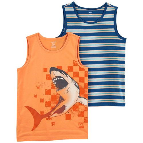 Set 2 Camisetas sin Mangas Niño