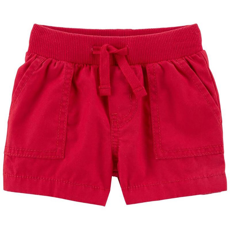 Short rojo niño sale