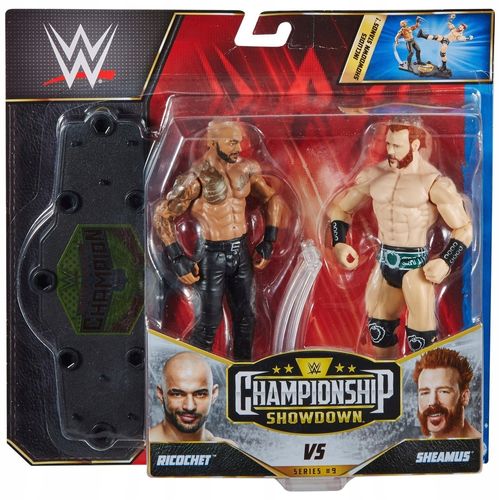 Set 2 Figuras WWE Championship Showdown Surtida Mattel GDF63