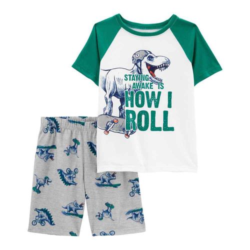 Pijama Dinosaurio 2 piezas Niño