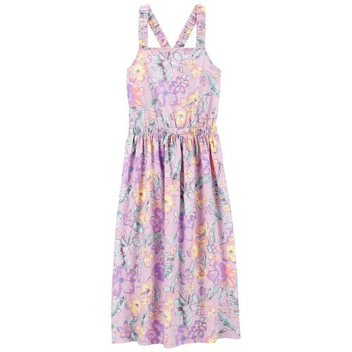 Vestido Largo Floral Niña