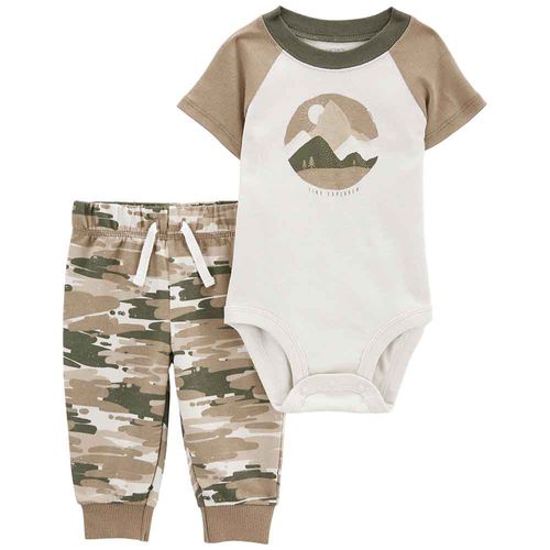 Conjunto Body + Pantalón Bebé Niño