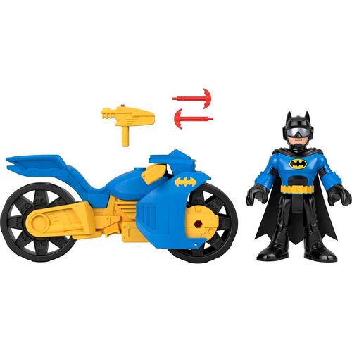 Moto Imaginext Batcycle Batman XL Fisher Price HNM32