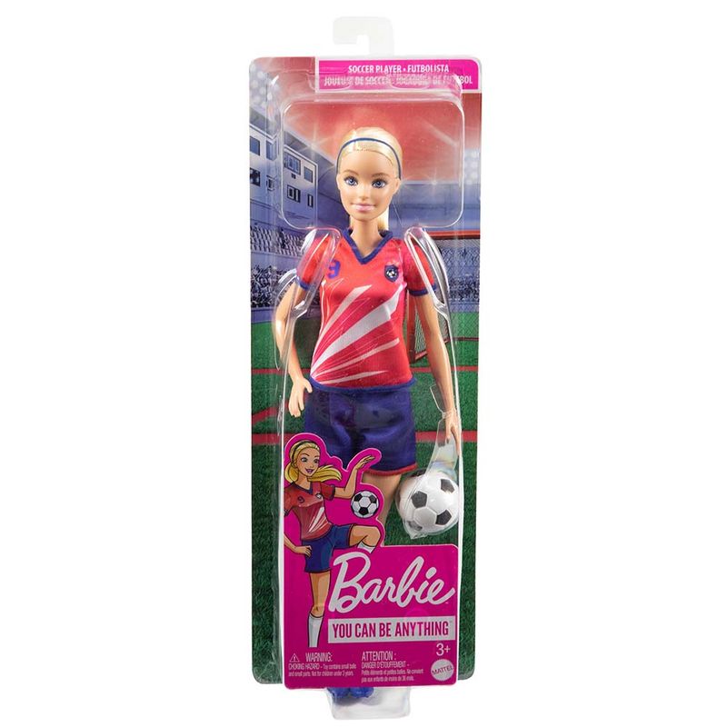 Muñeca best sale barbie futbolista