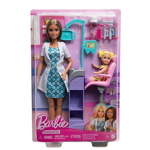 Muñeca Barbie Dentista Mattel HKT70