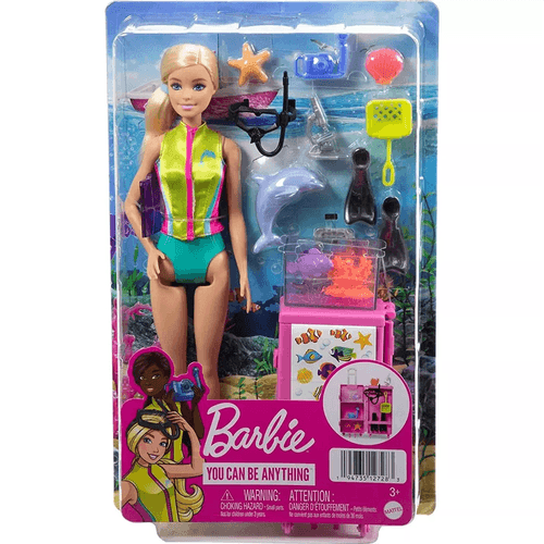 Muñeca Barbie Bióloga Marina Mattel HMH26