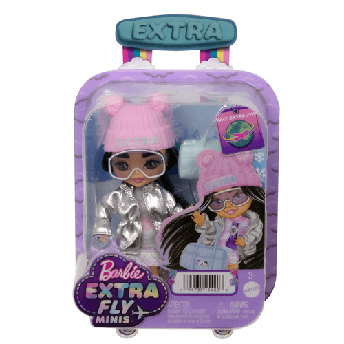 Muñeca Barbie Extra Fly Mini Invierno Mattel HPB20