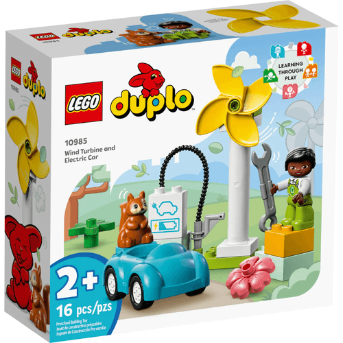 Lego Duplo Wind Turbine and Electric Car Lego LE10985