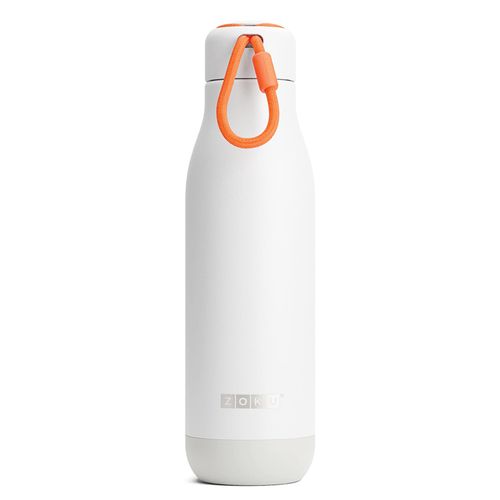 Botella de Acero Inoxidable Blanca 25Oz Zoku ZK143106