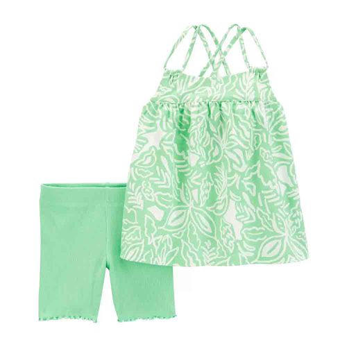 Conjunto Blusa + Licra Bebé Niña