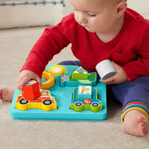 Rompecabezas Vehículos con Sonidos Fisher Price HRP31