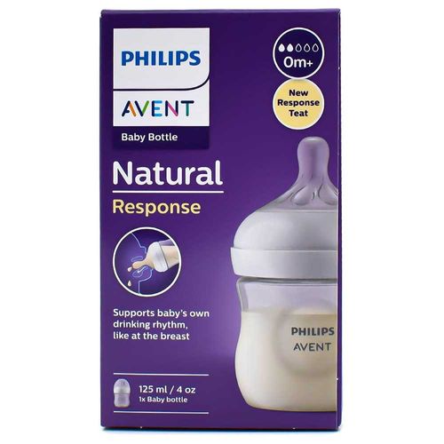 Tetero Natural Response 4Oz-125ml 3.0 Avent SCY90001