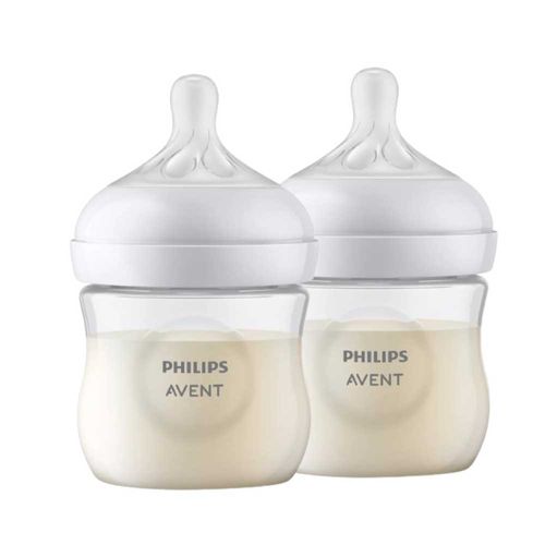 Set 2 Teteros Natural Response 4Oz-125ml 3.0 Avent SCY90002