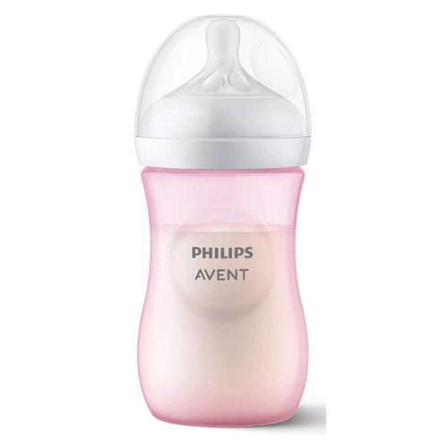 Tetero Natural Response Rosado 9Oz-260 ml 3.0 Avent SCY90311