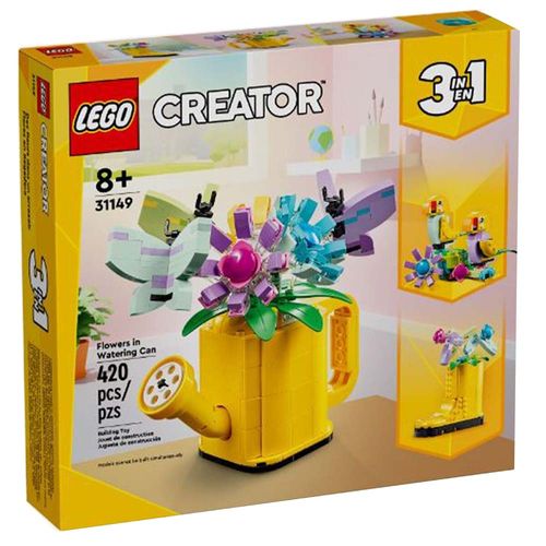 Lego Creator 3 in 1 Flowers in Watering Can LE31149