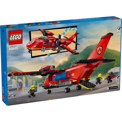 Lego City Fire Rescue Plane LE60413