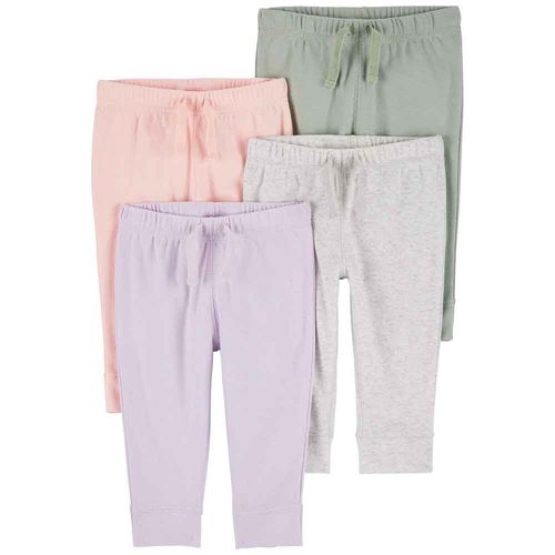 Set 4 Pantalones Bebé Niña