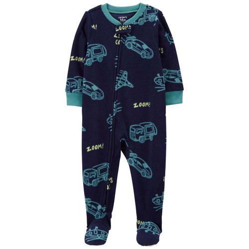 Pijama Fleece Carros Bebé Niño
