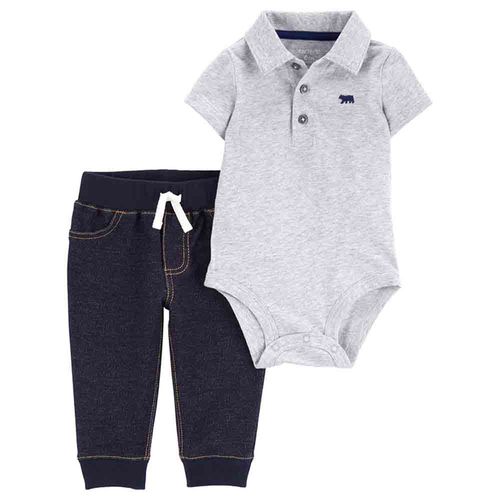 Conjunto Body + Pantalón Bebé Niño
