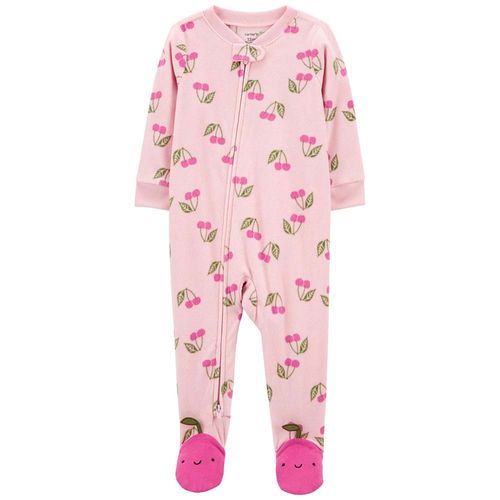 Pijama Fleece Cerezas Niña